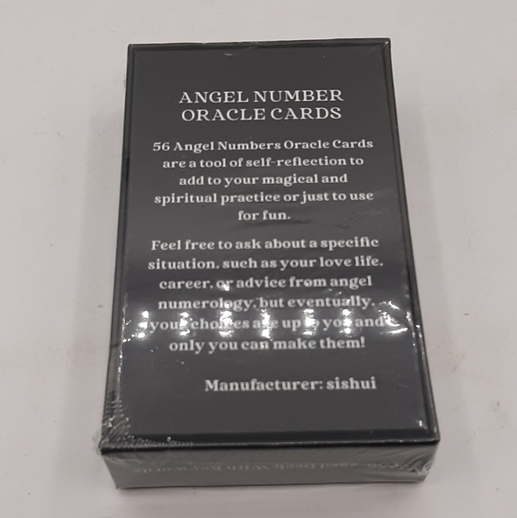 Angel Number ORACLE DECK Tarot Cards Friends Fortune Brand New Sealed English - Picture 2 of 5